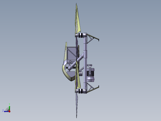B35-四轴航拍无人机Dji Inspire 2简易造型右视缩略图