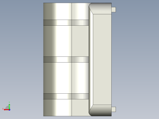 型材-KJN 40X40 DIE-CAST COMBI HINGE 095Z4040F00S 后视缩略图