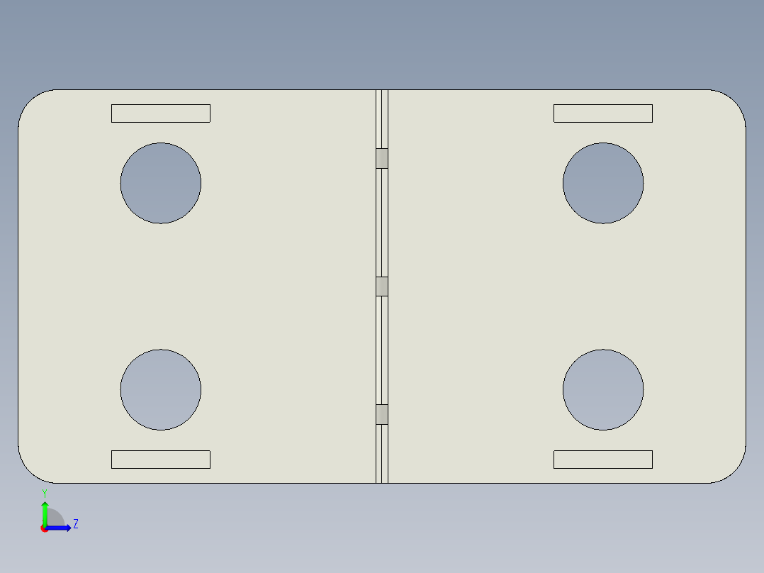 型材-KJN 40X40 DIE-CAST COMBI HINGE 095Z4040F00S 左视图