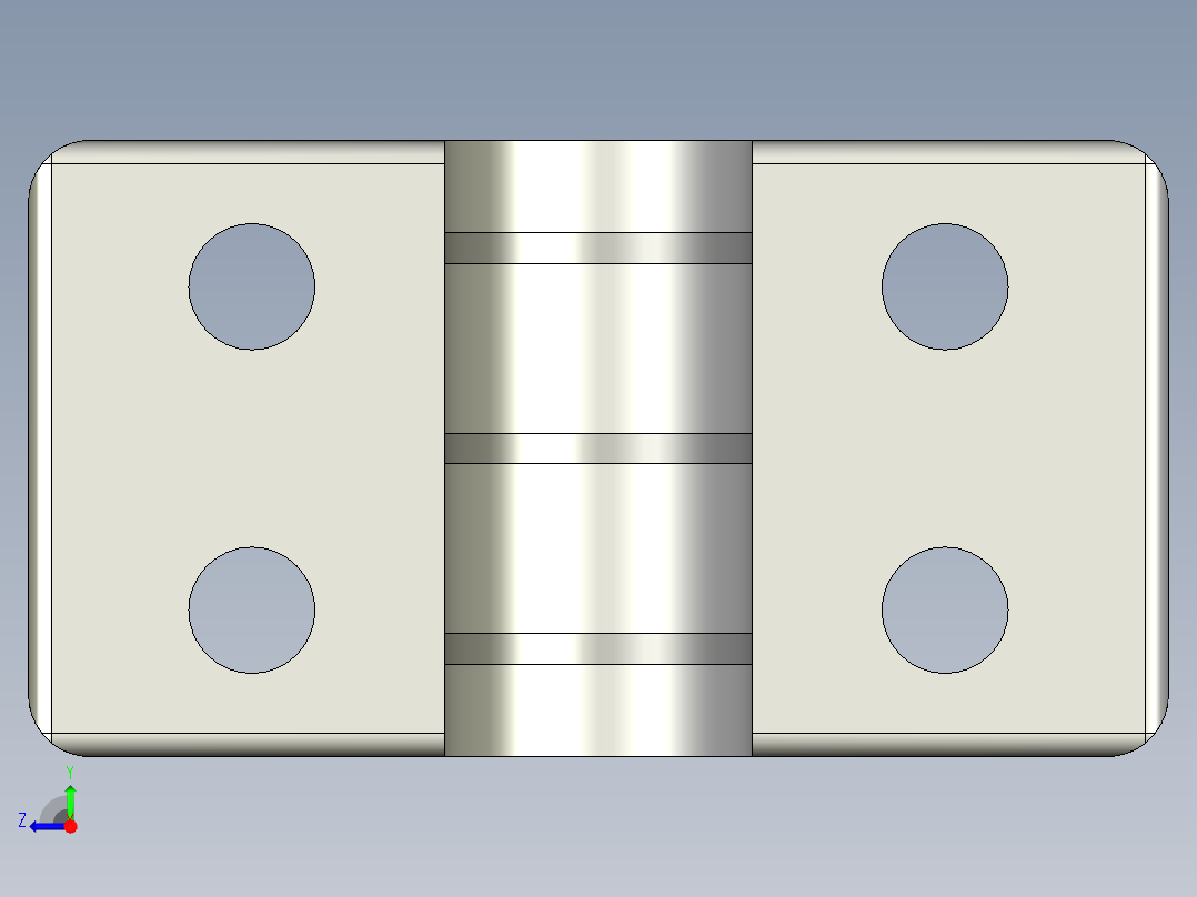 型材-KJN 40X40 DIE-CAST COMBI HINGE 095Z4040F00S 右视图