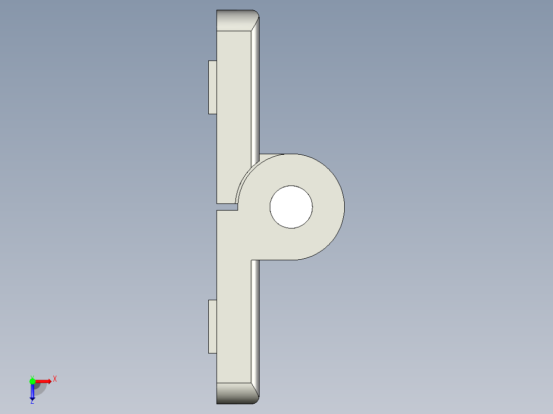 型材-KJN 40X40 DIE-CAST COMBI HINGE 095Z4040F00S 俯视图