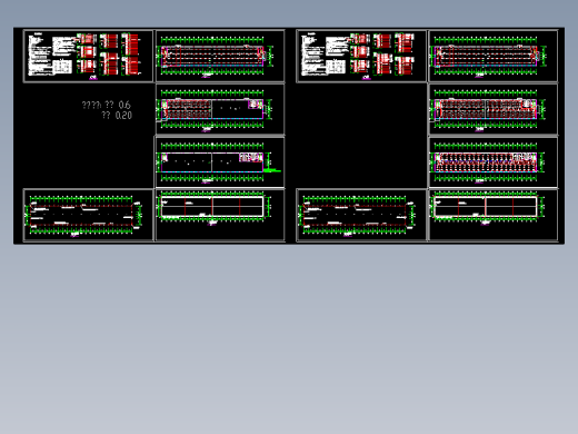某电器厂办公楼电气施工平面图（包含设计说明）