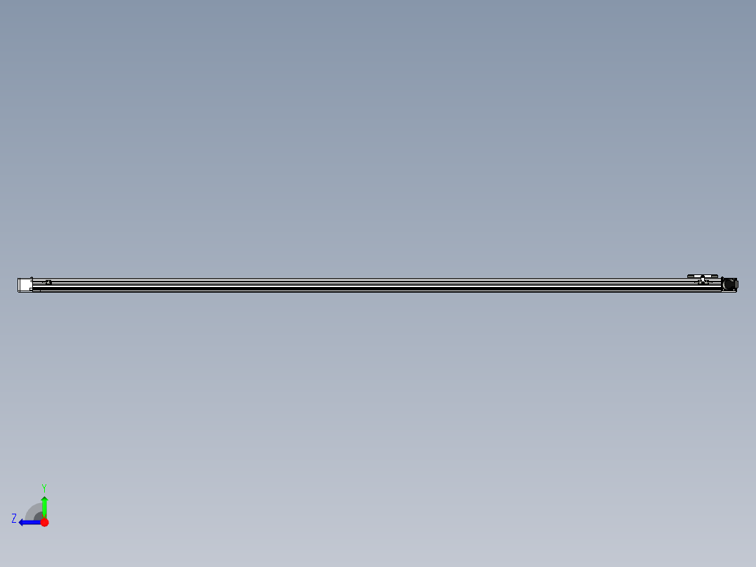 同步带滑台-欧规BC6-L120-S3000-R-P40-D3右视图