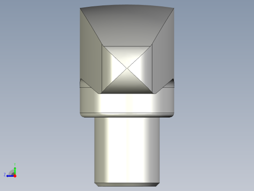 T 把手L.152-3D多系列多零件图纸模型右视缩略图