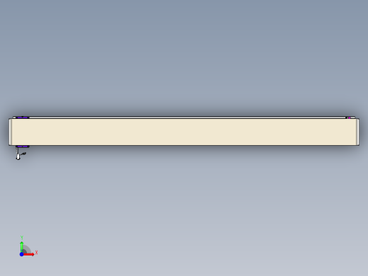 威洛博VL系列直线电机模组-VL22H1-S2700前视缩略图