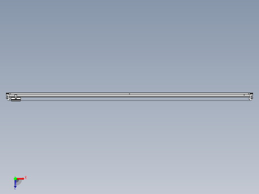 威洛博VL系列直线电机模组-VL22H1-S2700俯视缩略图