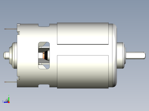 直流电机滚珠轴承12v-24v 6000-12000转右视缩略图