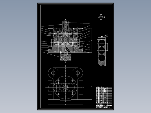中轴碗冲压工艺及模具设计