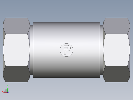 卡套式工业通用硬管接头EO_Weld_bulkhead_fitting_ESV35ZL后视缩略图