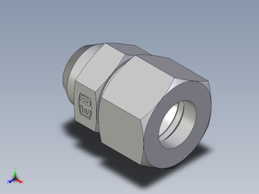 卡套式工业通用硬管接头EO_Weld_connector_AS20ZS