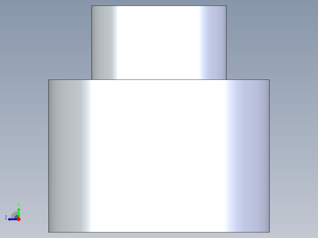 CPVC管件11-Sch80_ReducerCoupling_SxS_9829-210_1.5in x 0.75in右视图