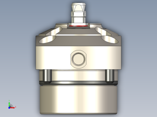 KOSMEKSFA1000-M2A-070多系列多零件图纸模型多系列多零件图纸模型前视缩略图