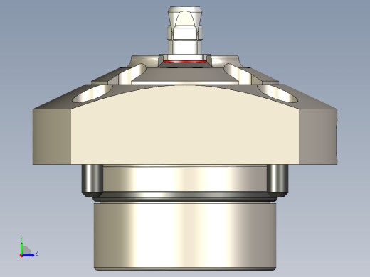 KOSMEKSFA1000-M2A-070多系列多零件图纸模型多系列多零件图纸模型左视缩略图