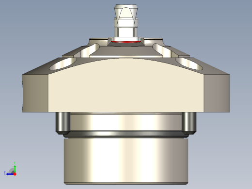 KOSMEKSFA1000-M2A-070多系列多零件图纸模型多系列多零件图纸模型右视缩略图