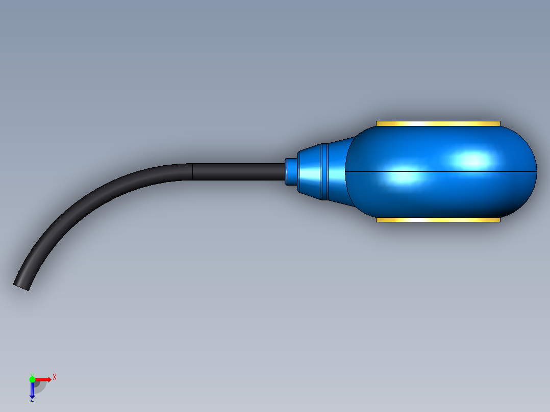 超声波设备LE-PVC-20m-66ft-MICROSWITCH-NONC俯视图