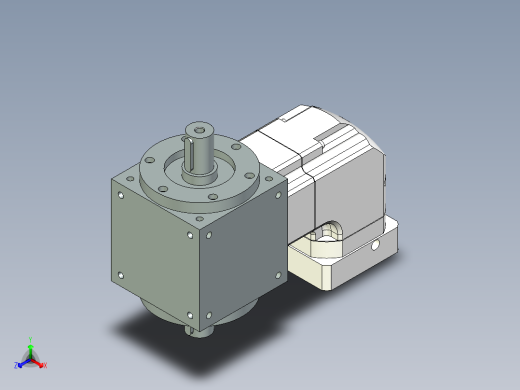 换向器PW140双轴 ZPGH115-L1 24-110-145-M8-8B.stp