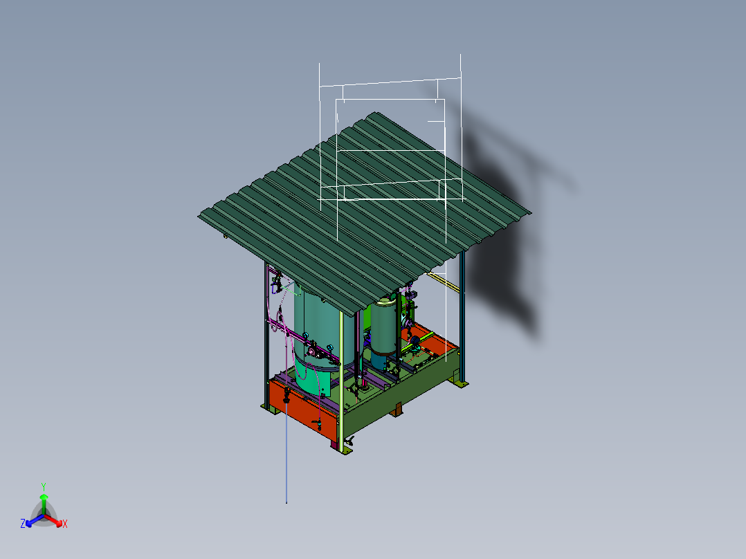 天然气自动加臭加药撬