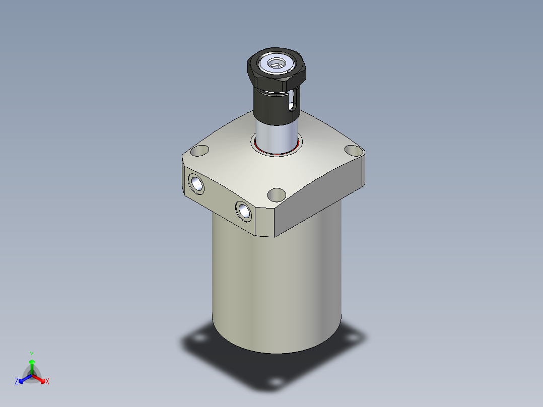 KOSMEKWHE4000-2SRD多系列多零件图纸模型主视图