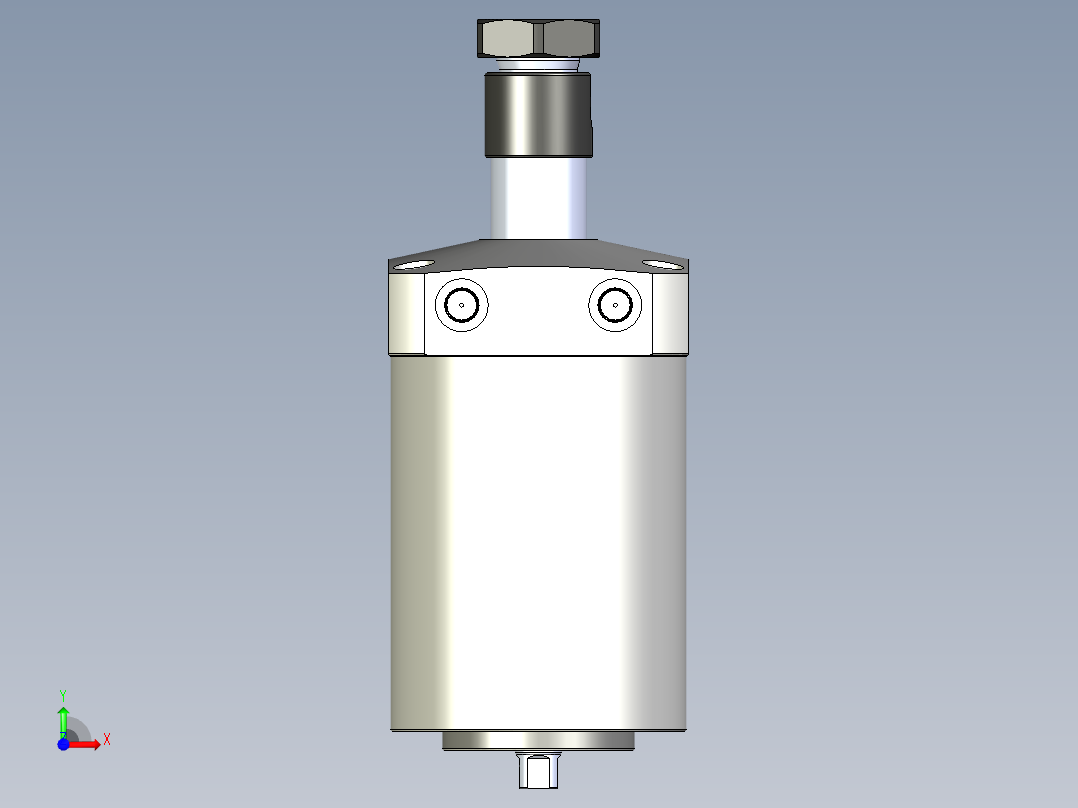 KOSMEKWHE4000-2SRD多系列多零件图纸模型前视图