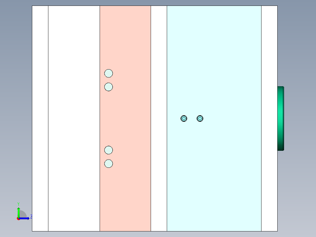 泡沫灭火器喷嘴注射模具设计【三维UG+CAD图纸+说明书】397239左视图