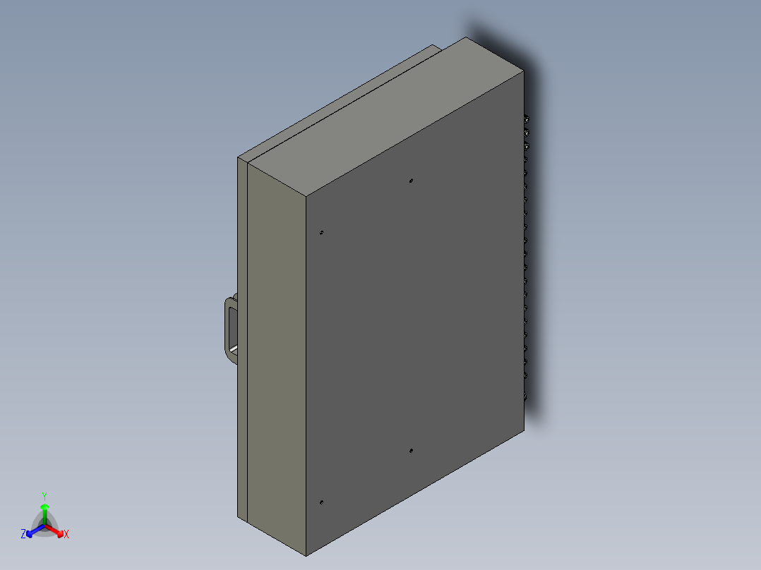 小末端焊丝成型机正等轴测图