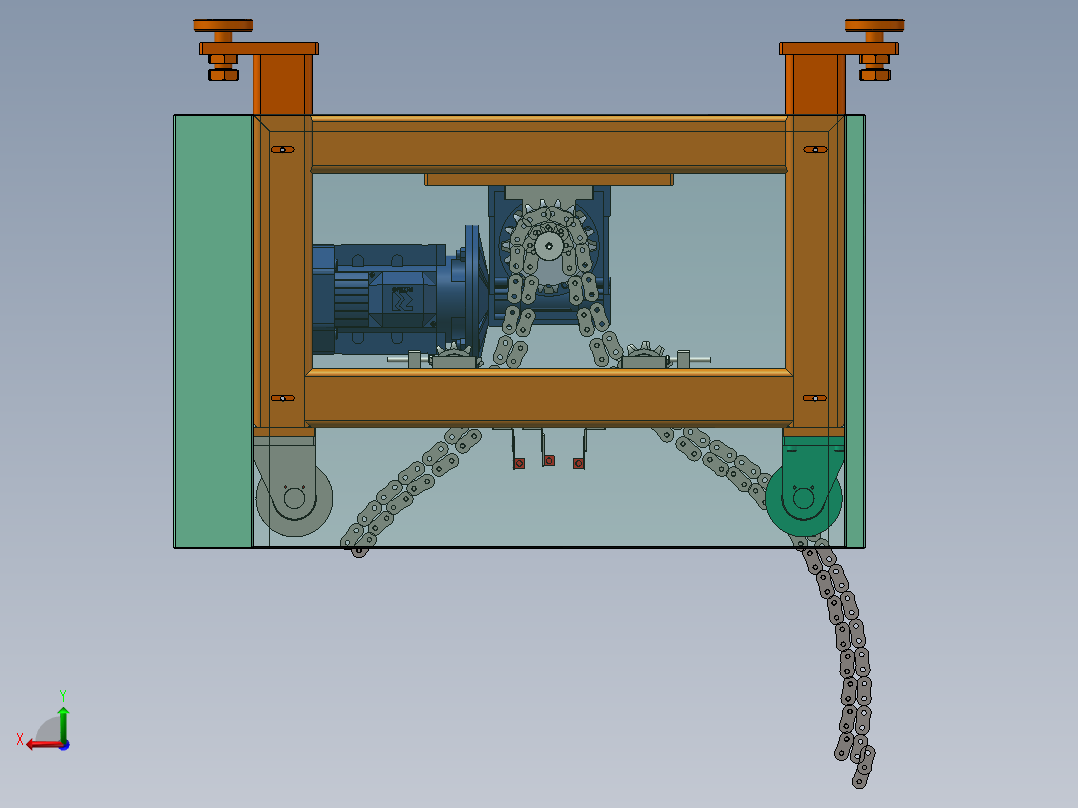 自动翻转机sw16可编辑后视图