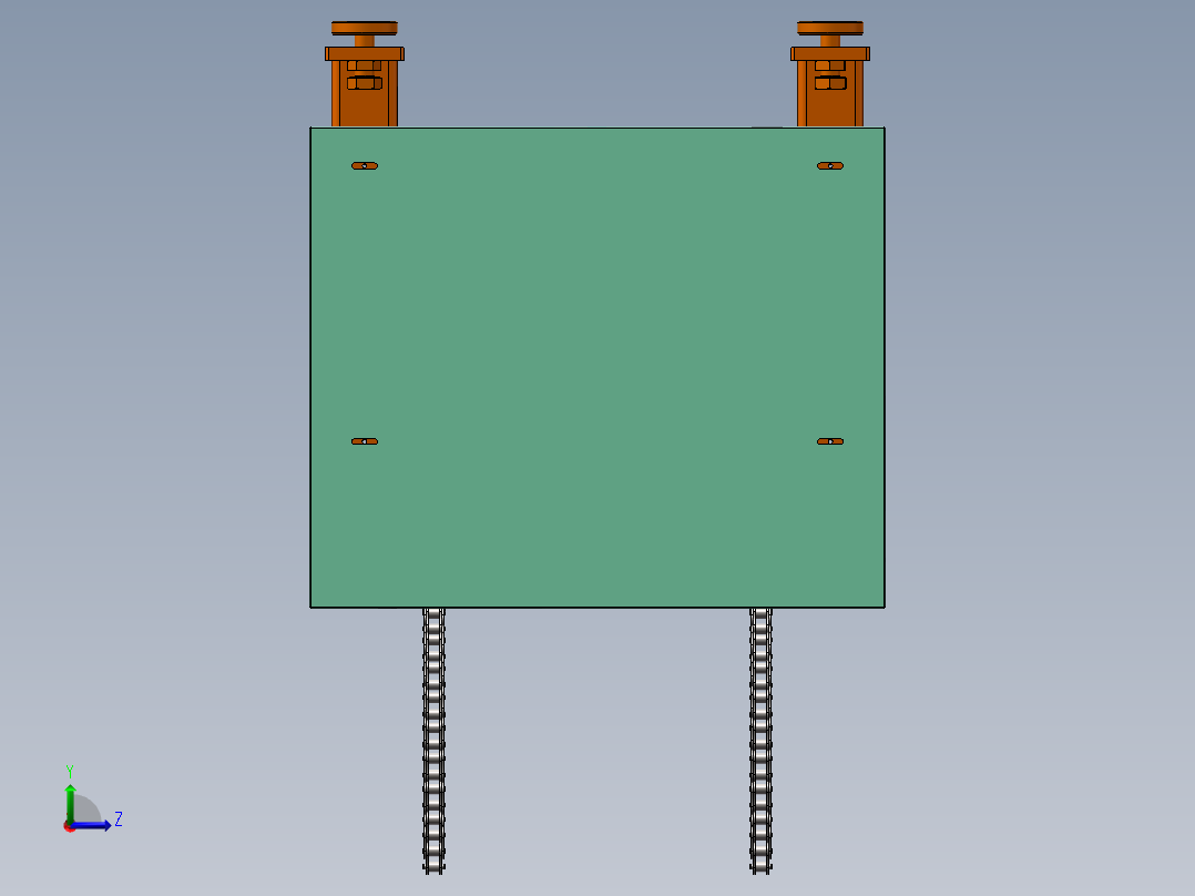 自动翻转机sw16可编辑左视图