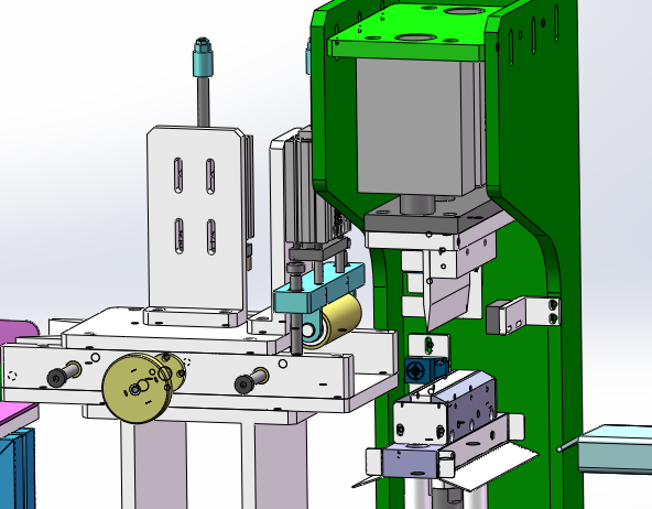 A35导槽定长裁断机（sw18可编辑+工程图+bom)