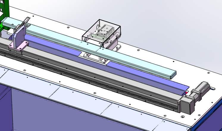 A35导槽定长裁断机（sw18可编辑+工程图+bom)