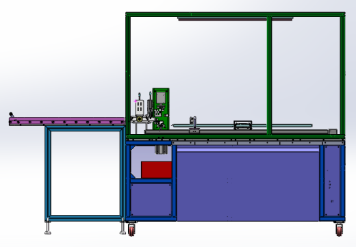 A35导槽定长裁断机（sw18可编辑+工程图+bom)缩略图