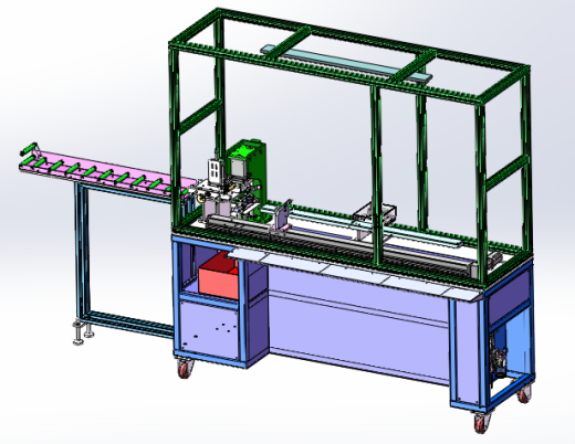 A35导槽定长裁断机（sw18可编辑+工程图+bom)缩略图
