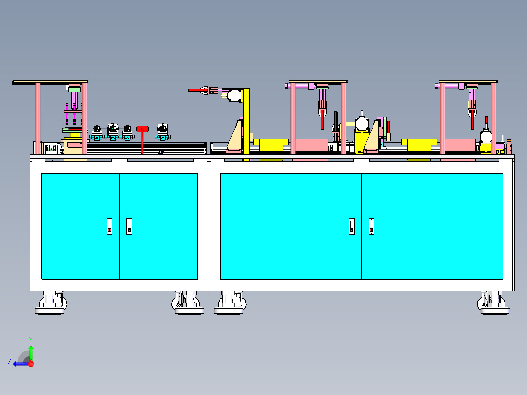 AOI清洗检测设备sw24可编辑右视图