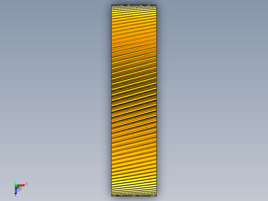 电动葫芦三级减速器俯视图
