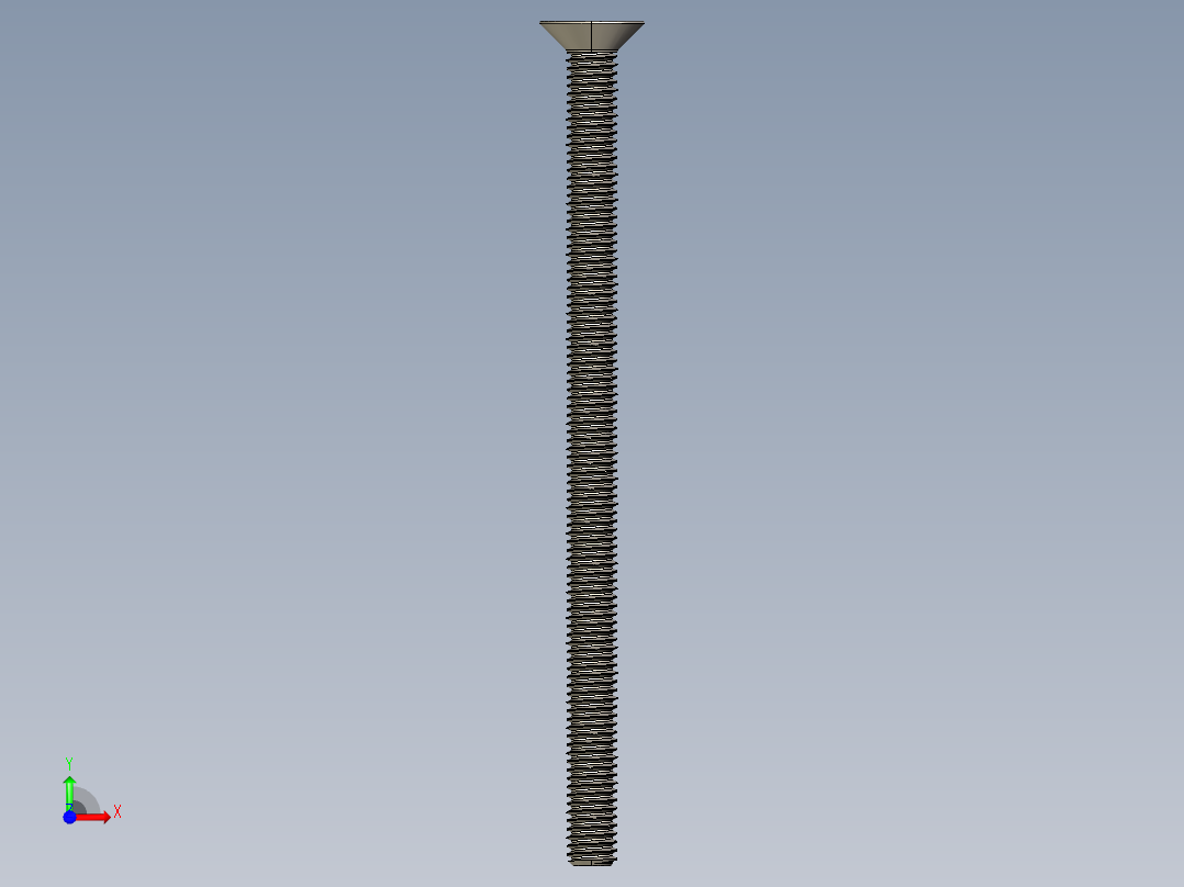 Screw_ISO_10642_M3x50_A2.STEP前视图