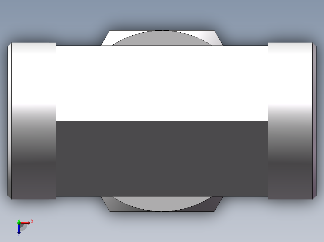 BC+BD 三通组合接头、BC-52俯视图
