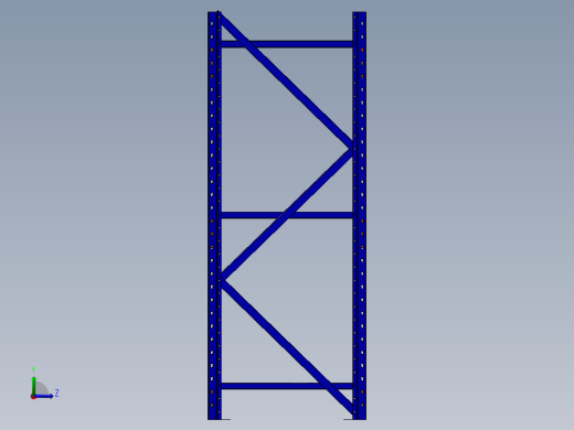 货架、3060x600x1550左视缩略图