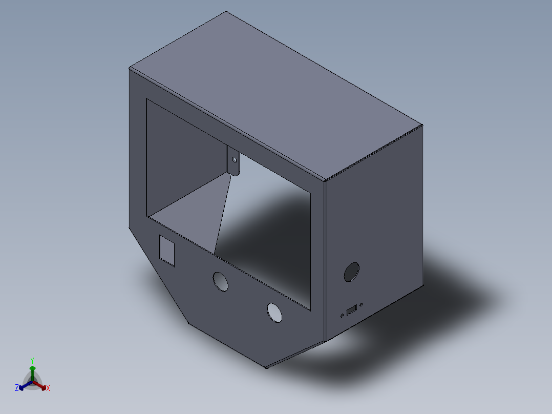 DDCS 体验整流罩..zip正等轴测图