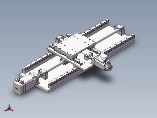 数控两（X,Y）轴工作台设计模型（设计使用）-- 88730--35