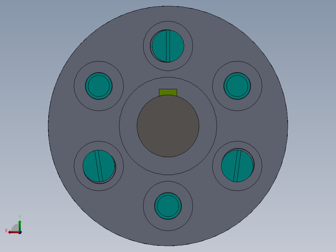 fab盘式联轴器21后视图