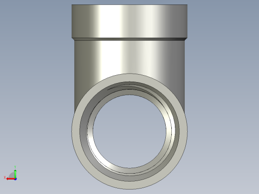 螺纹管三通-等径 DN10后视缩略图