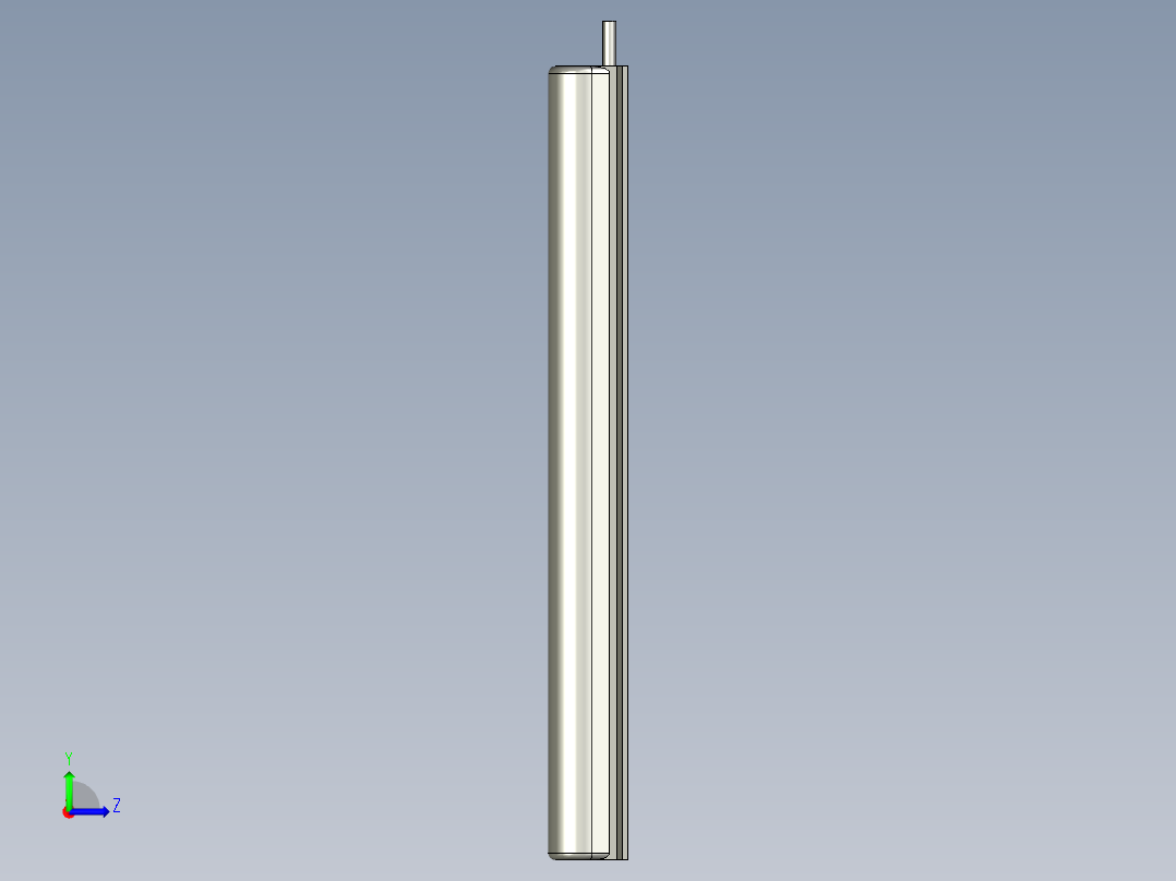 led防爆灯管500mm左视图