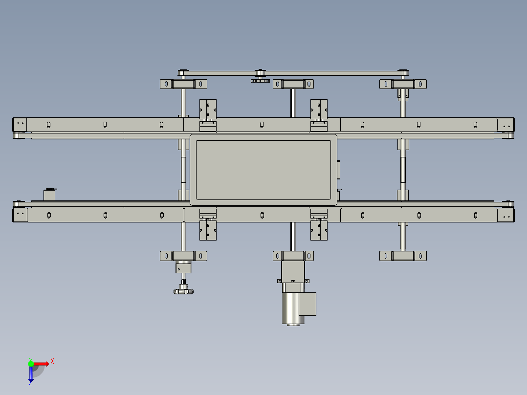 A-A-AJLM-20FA-6-触摸屏组件7寸-A-A俯视图