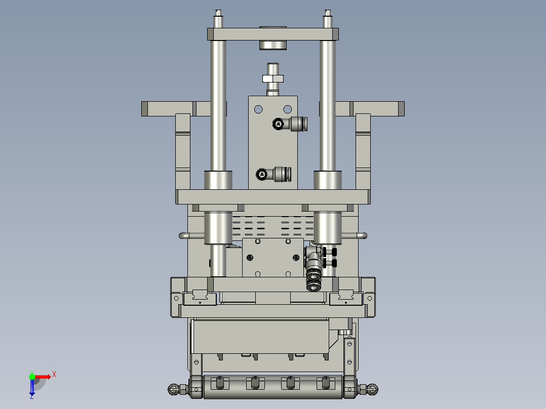 料头裁切俯视图