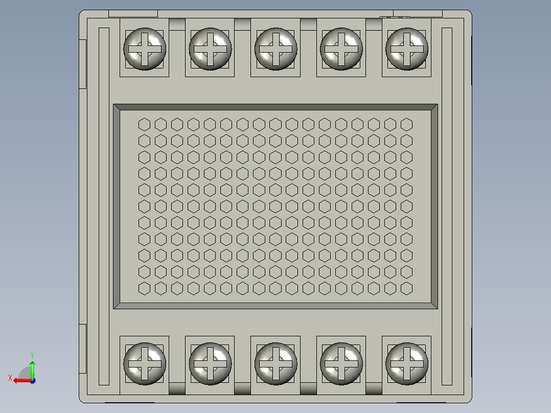 温控器46x46后视图