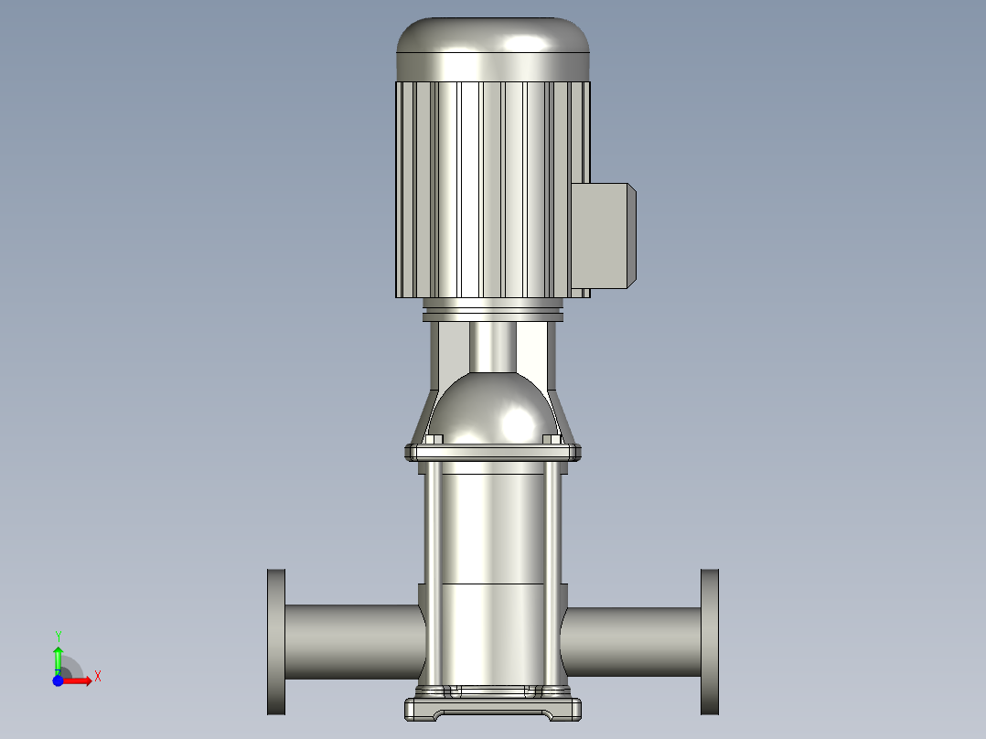 BombaSBI15-3立式水泵_Predeterminado前视图