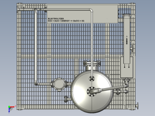 自持式电解氯化装置俯视缩略图