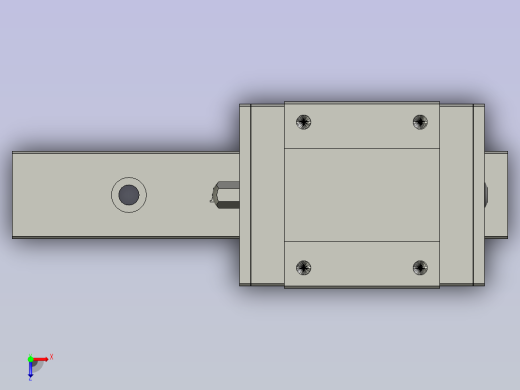 线轨MGN15C1R120Z1Phiwin-1111俯视缩略图