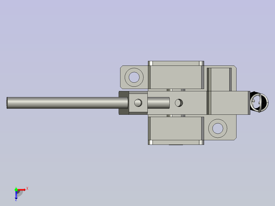 跳动机构1俯视图