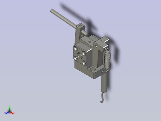 跳动机构1正等轴测缩略图