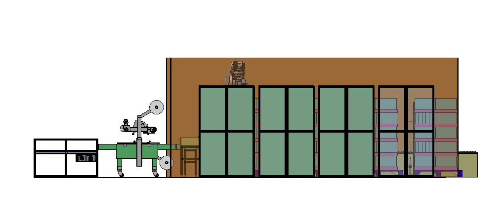 自动封箱码垛自动线